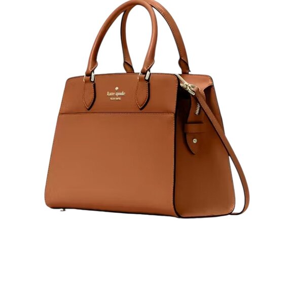 Katie Spade Handbag, Madison Medium Satchel. - Picture 1 of 6